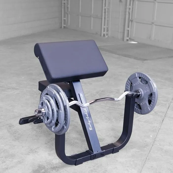 Body-Solid GPCB329 Preacher Curl Bench (Biceps) - Black