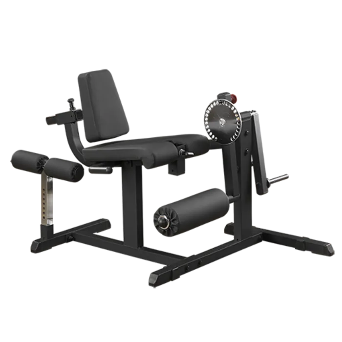 Body-Solid GCEC340B Black Leg Extension en Curl Machine - Plate loaded