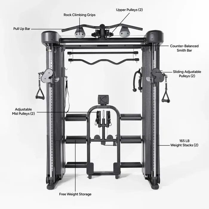 Inspire Fitness FT2 PRO Smith Functional Trainer Professional