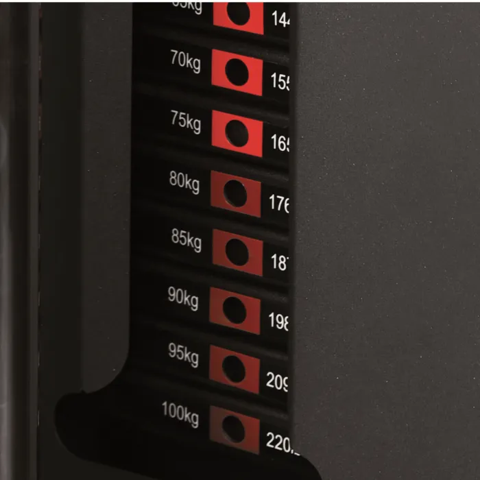 Toorx Professional 1x 30 kg uitbreiding voor CSX-2000 en CSX-6000