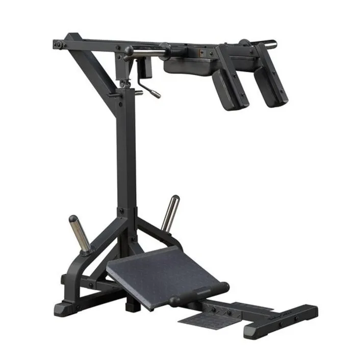 Body-Solid GSCL360B Hack Squat en Calf Machine - Black
