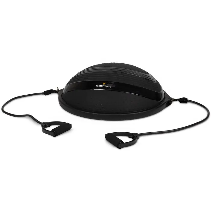 Flow Fitness Balanstrainer Pro met fitness elastieken