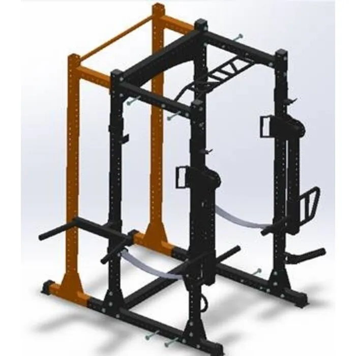PT Essentials SALE - THE CAGE Power Rack met Jammer Arms - Extended Versie