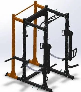 PT Essentials THE CAGE Power Rack met Jammer Arms - Extended Versie