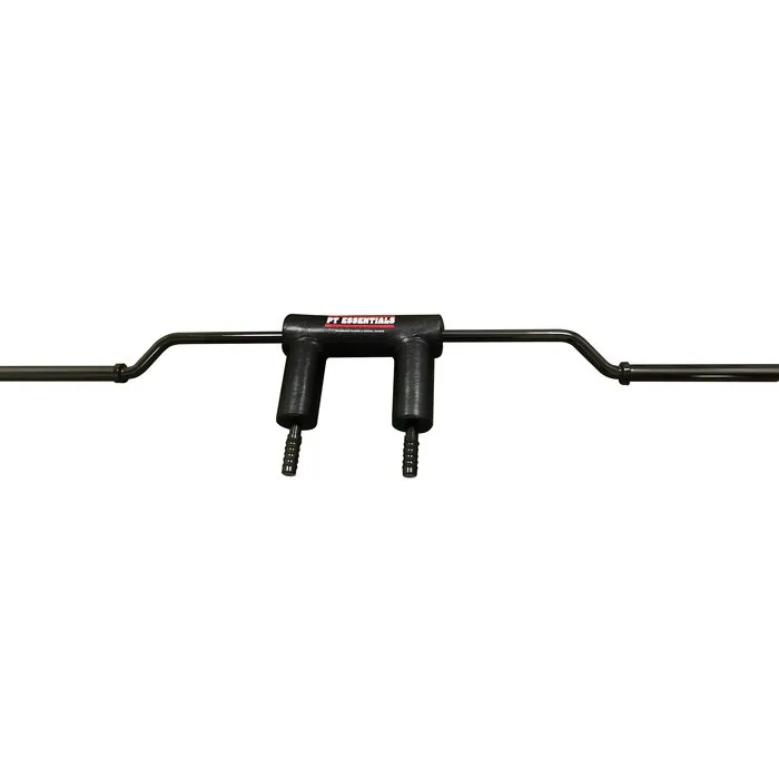 PT Essentials ELITE Cambered Safety Squat Bar - 22 graden angle