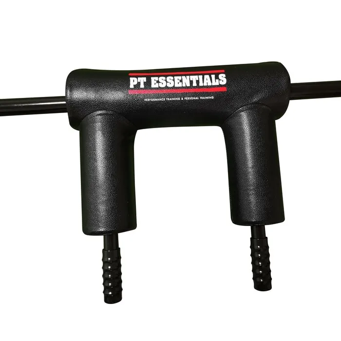PTessentials ELITE Cambered Safety Squat Bar - 22 graden angle