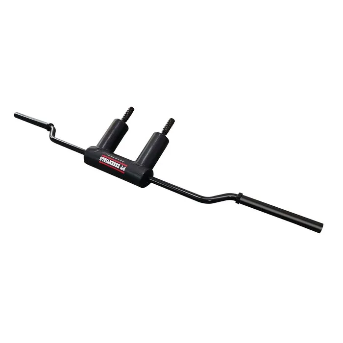 PTessentials ELITE Cambered Safety Squat Bar - 22 graden angle
