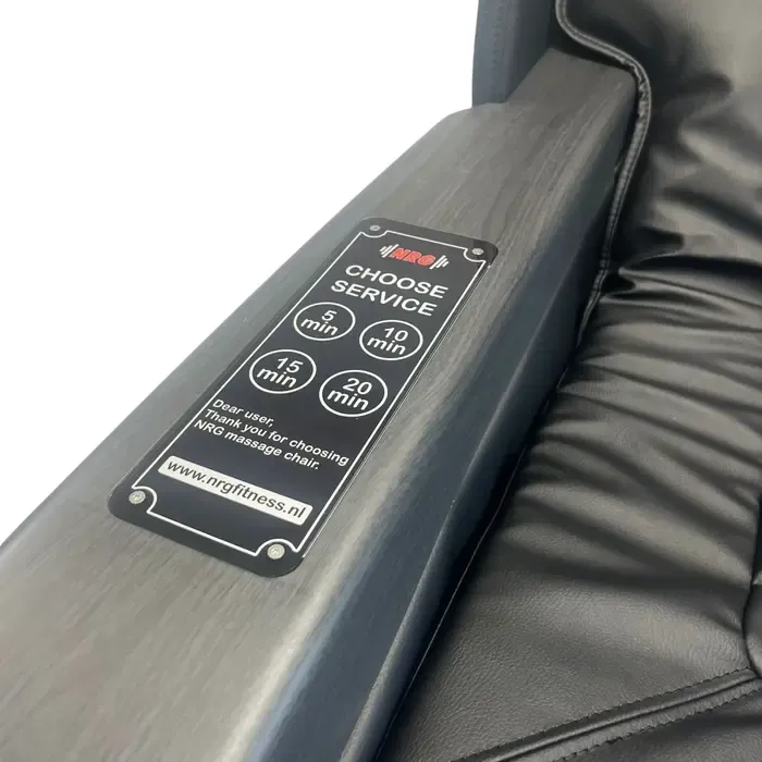 NRG Wellness R8755C Massagestoel Commercial met Betaalmodule