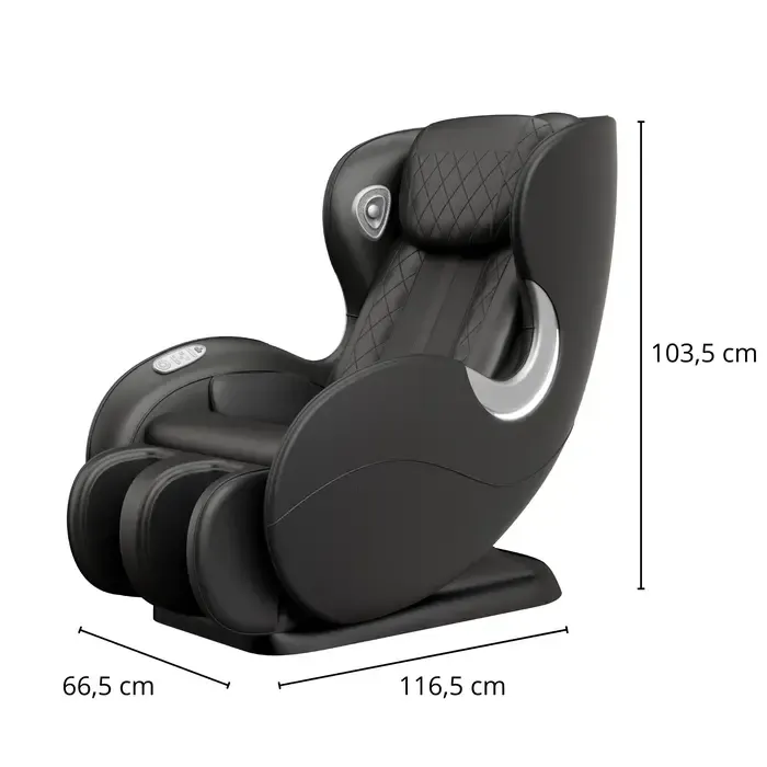 NRG Wellness Massagestoel Sofa 2D - Zero Gravity - Zwart