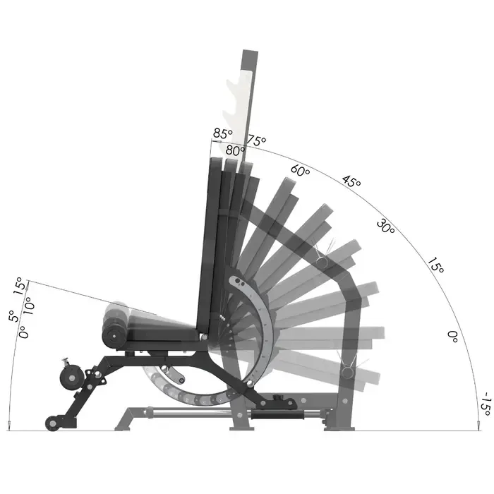 Toorx Professional WBX-3900 Olympische Verstelbare Halterbank