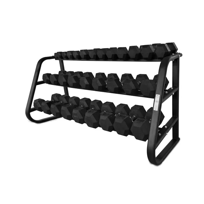 PTessentials DELUXE PRO Hexa Dumbbellset 2,5 t/m 30 kg met storage rack - verwacht eind november
