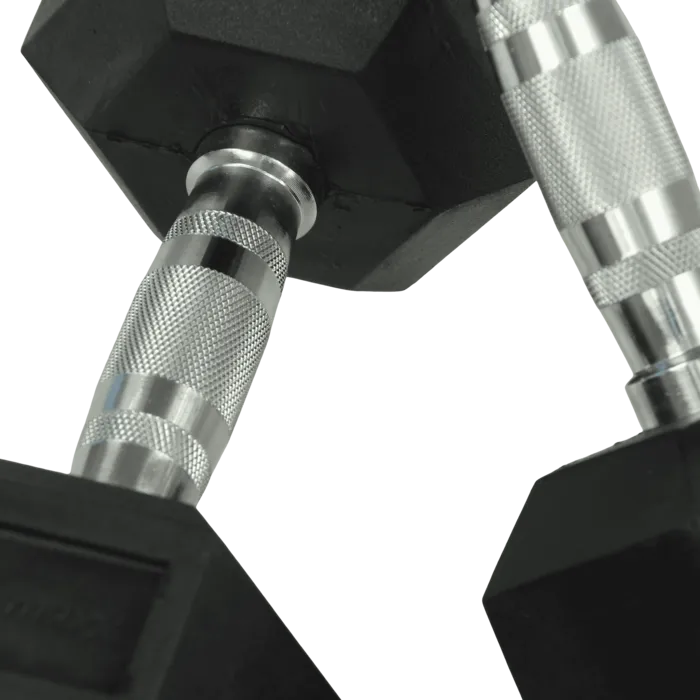 Crossmaxx Hex Style Dumbbell per set 2 stuks - 2,5 t/m 60 kg
