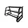 - Deluxe Pro Dumbbellrack - Voor Hexagon Dumbbellsets  t/m 40KG