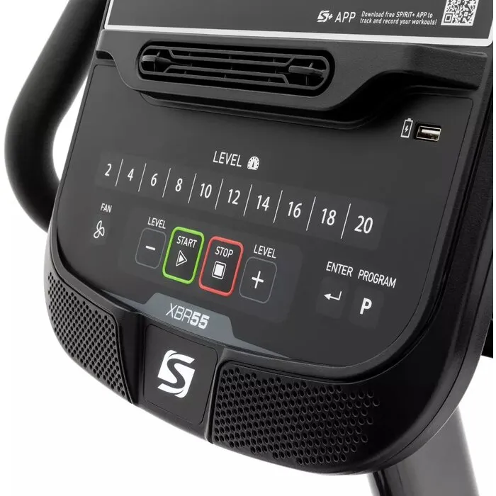 SPIRIT fitness XBR55 Recumbent Hometrainer