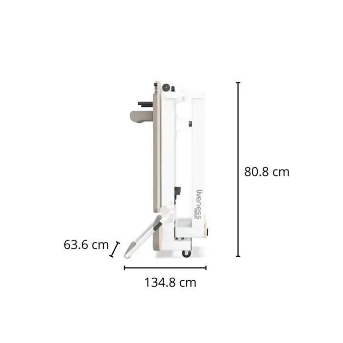 Foldable  Reformer PTX 7000 - Aluminum - Moon & Sand