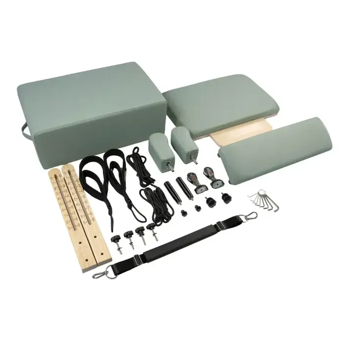 Liveness Foldable Reformer PTX 3000– Eikenhout - Green tea