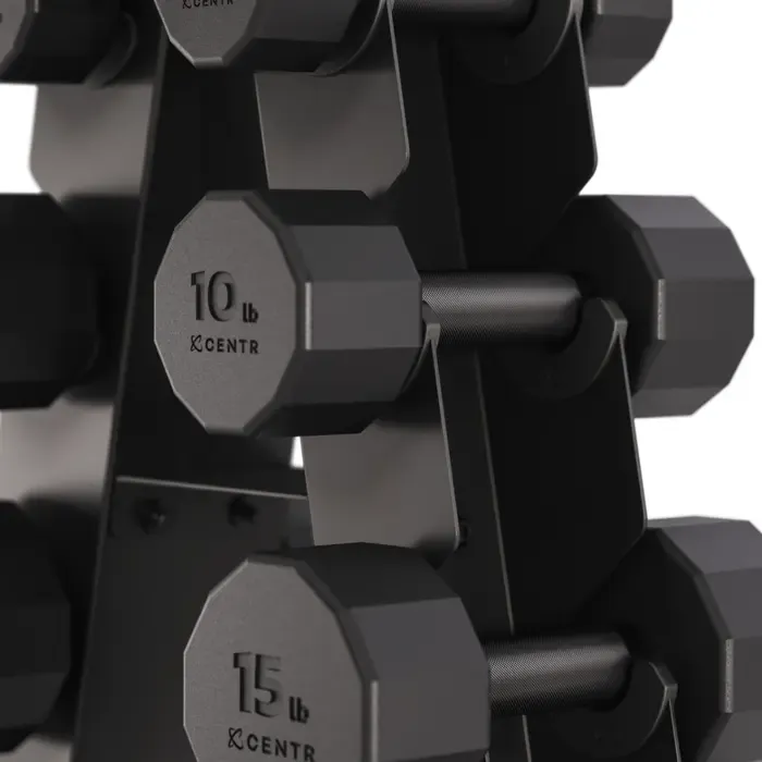 Centr Dumbbell Tower met 12-delige dumbbellset (4 - 14 kg)