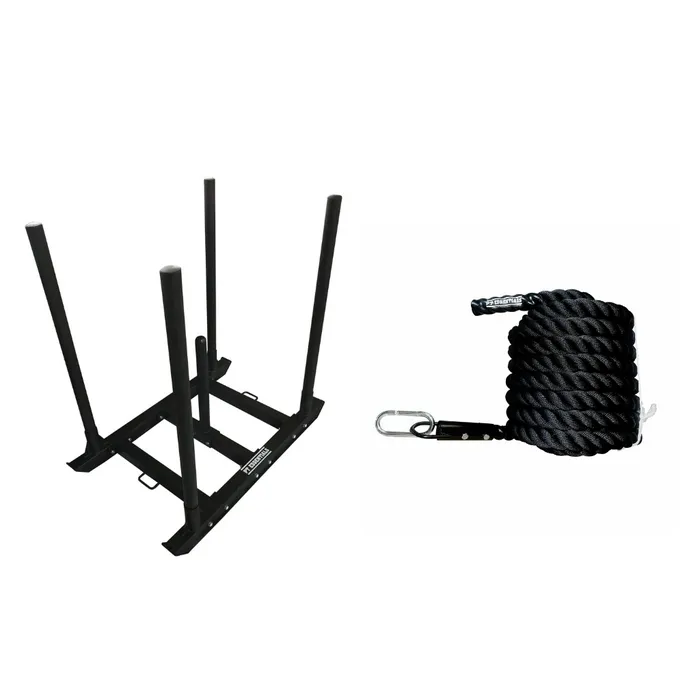 PT Essentials Power Sled Combo - Powersled inclusief Sled Pull Rope - Copy