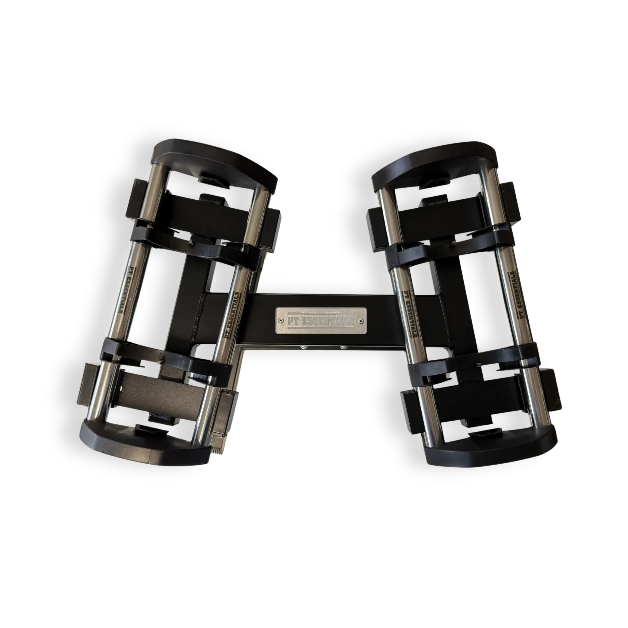 PT Essentials Verstelbare Chrome Dumbbells - per set - inclusief stand