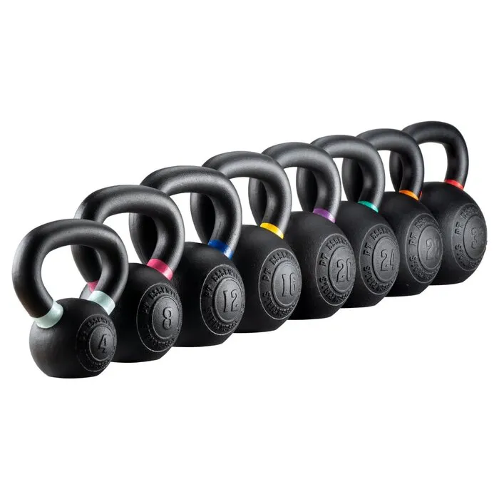 PT Essentials Crossfit Kettlebell Poedercoated Voordeelset 4 t/m 24 kg - verwacht maart