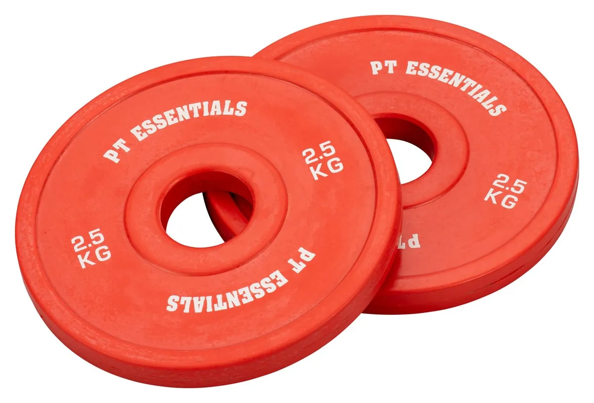 Fractional plate 1 x 2,5 kg - rood