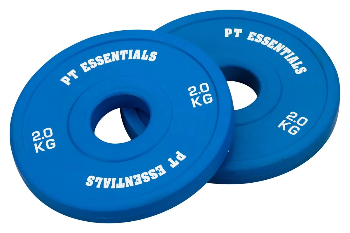 Fractional plate 1 x 2,0 kg - blauw