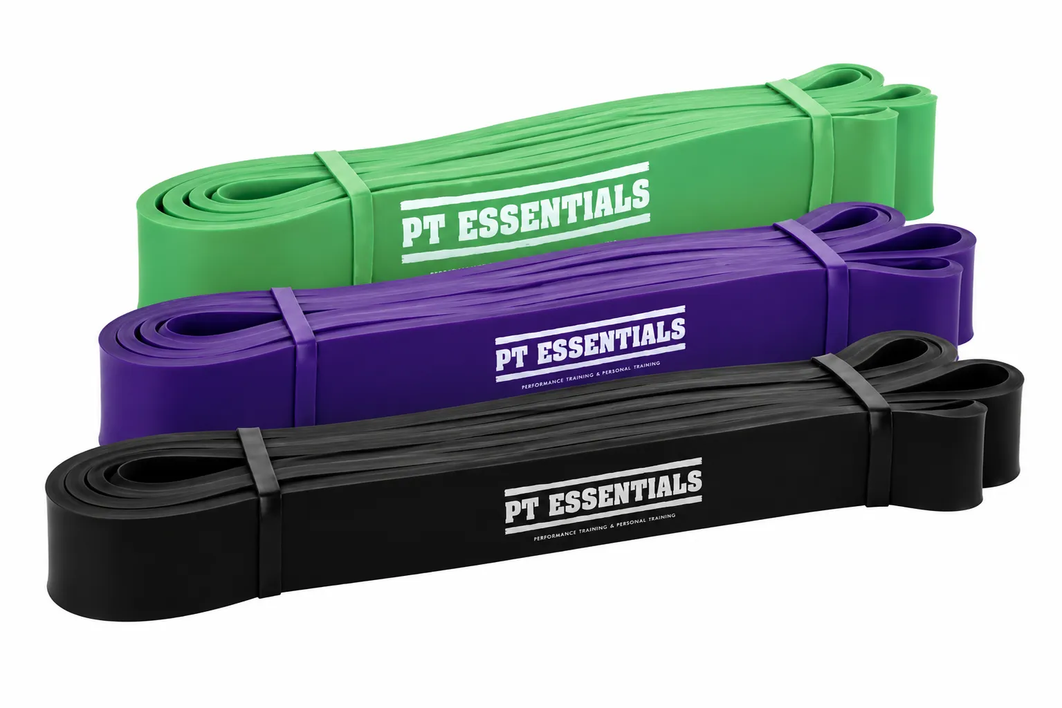 Assisted pull up set BEGINNER - 3 bands z/p/g