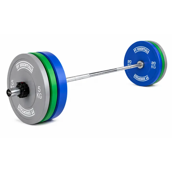 PT Essentials ECHO V2 CROSSFIT Coloured Bumperplate Haltersets