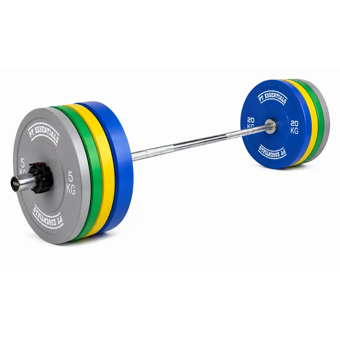 PT Essentials ECHO V2 CROSSFIT Coloured Bumperplate Haltersets