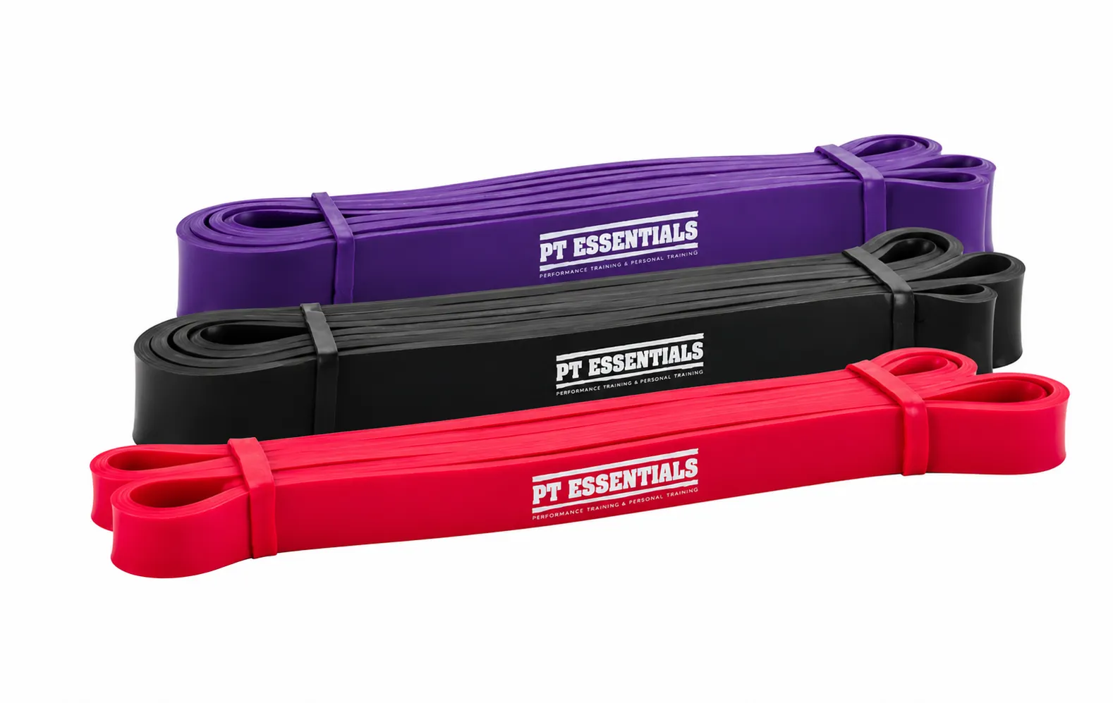 Assisted pull up set GEVORDERD - 3 bands r/z/p 