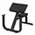 GPCB329 Preacher Curl Bench (Biceps) - Black