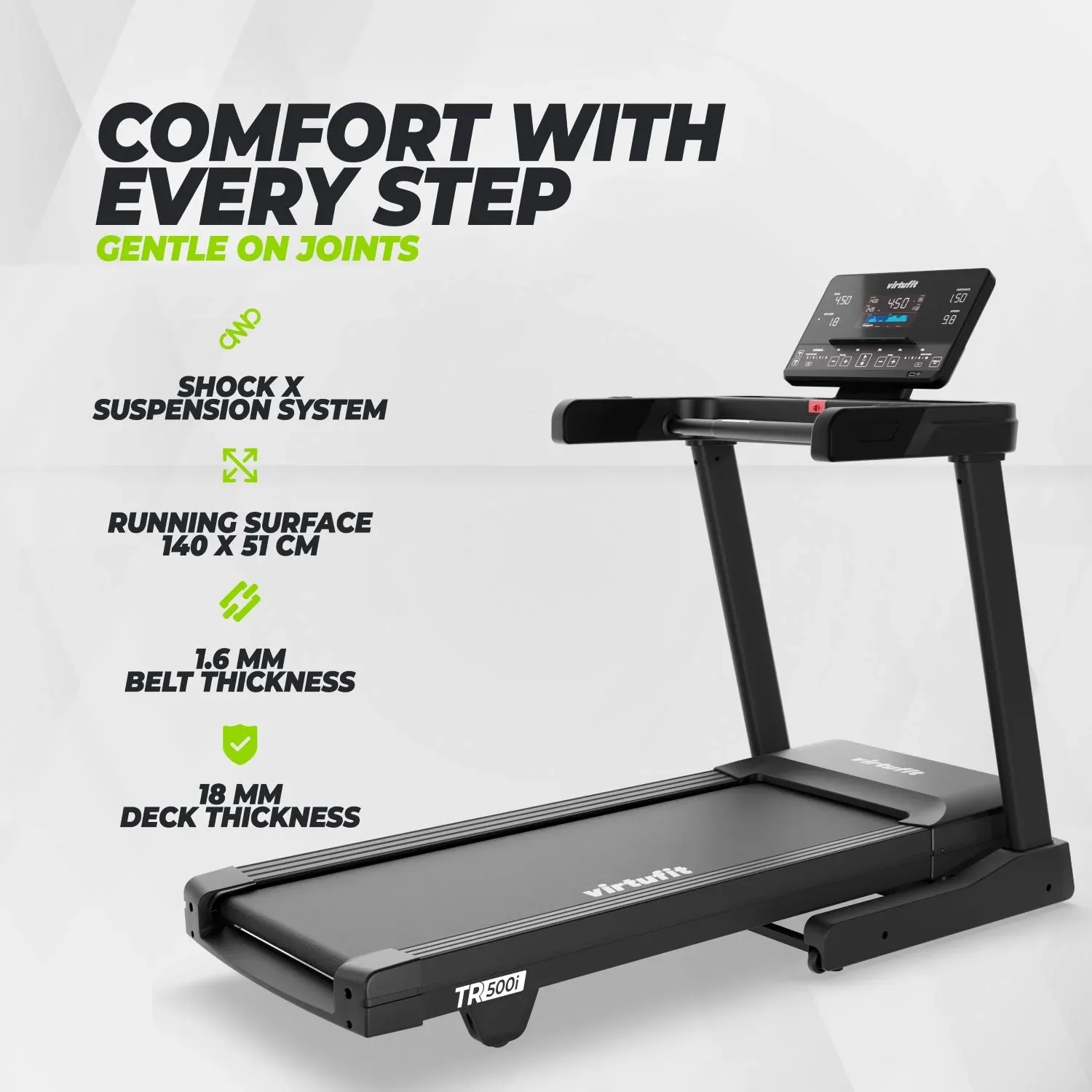 VirtuFit Elite TR-500i Loopband