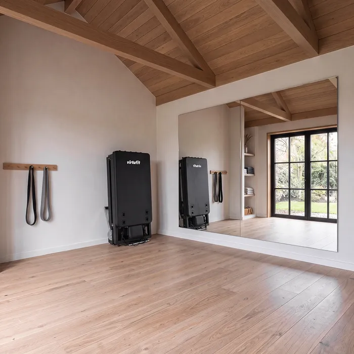 VirtuFit Pilates Reformer - Opvouwbaar - Zwart