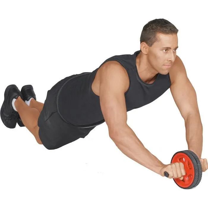 PT Essentials AW100 Dual Exercise Ab Wheel