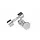 LMX80 Dumbbell Chroom set van 2