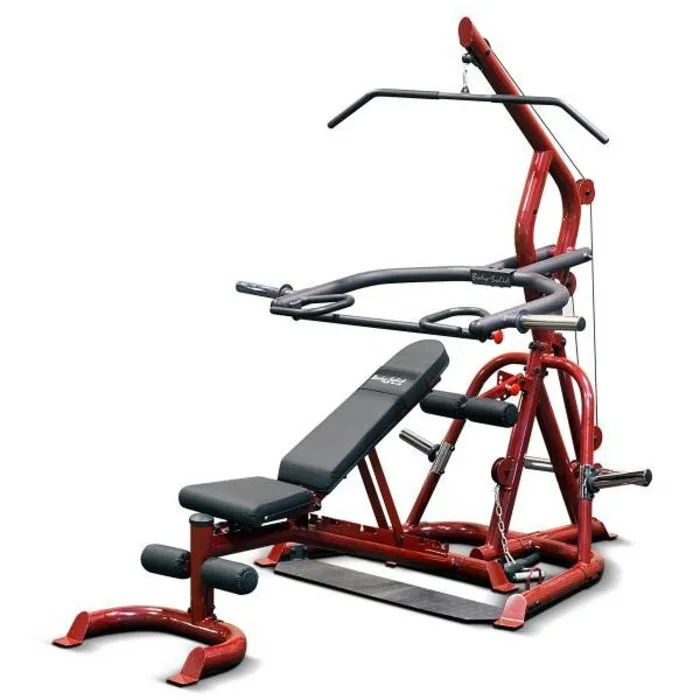 Body-Solid GLGS100 Corner Leverage Homegym met bench - Gratis Montage