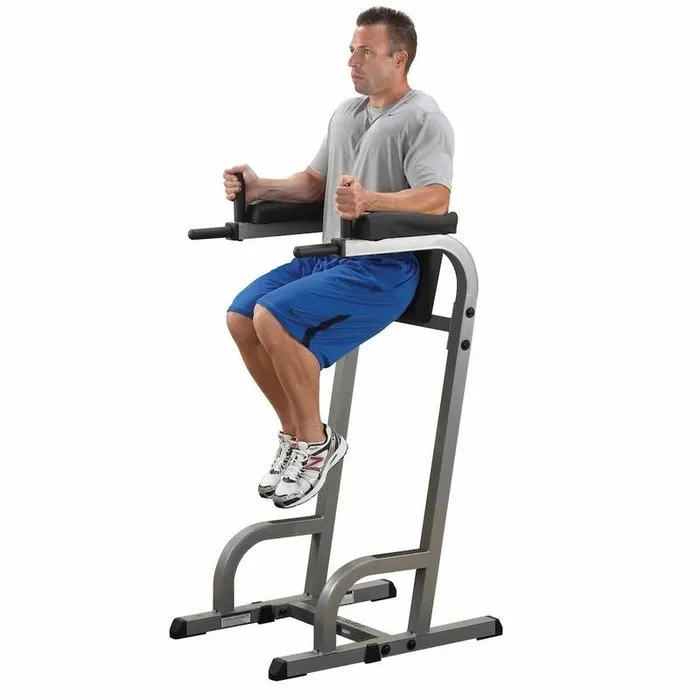 Body-Solid GVKR60 Vertical Knee Raise + Dipping stations