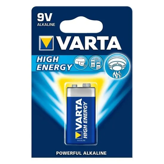 Batterij 9V VARTA Alkaline