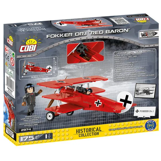 Cobi  Fokker Dr.1 Red Baron # Cobi 2974