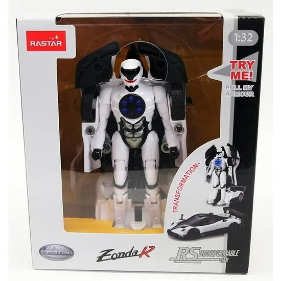 Pagani Zonda Transformable Car 1:32 Wit # Rastar 61900