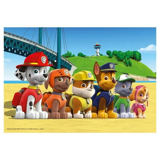 Paw Patrol  Paw Patrol Puzzel Dappere Honden -  2 x 24 stukjes
