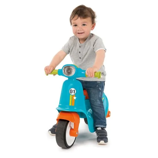 Smoby Loopscooter Blauw