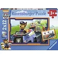 Paw Patrol  Paw Patrol In Actie - Puzzel 2 x 12