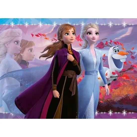 Frozen 2 Disney Frozen 2 - Legpuzzel - 100 stukjes - Glitter