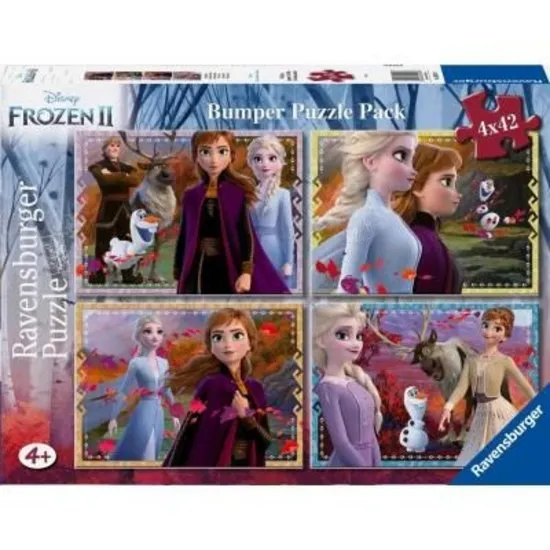 Frozen 2 Frozen2 Puzzel 4X42 Bumperpack