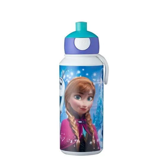 frozen Mepal Campus Drinkfles Pop-up 400 ml - Frozen Sisters Forever