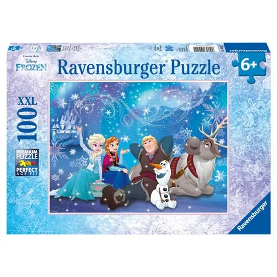 Frozen Puzzel IJsmagie 100 Stukjes XXL