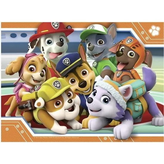 Paw Patrol  Paw Patrol Puzzel 4 in 1