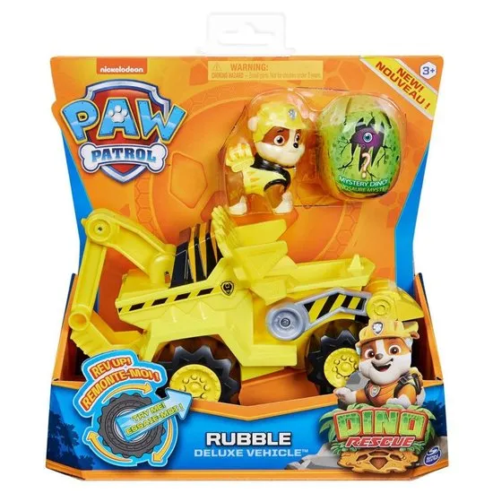 Paw Patrol  Paw Patrol Dino Rescue Rubble Met Voertuig