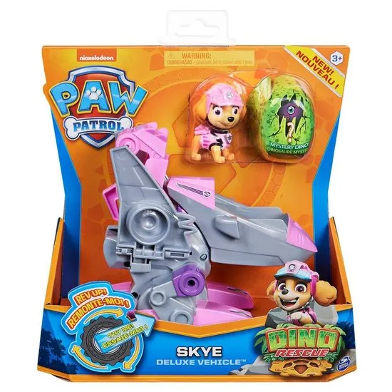 Paw Patrol  Paw Patrol Dino Rescue Skye Met Voertuig